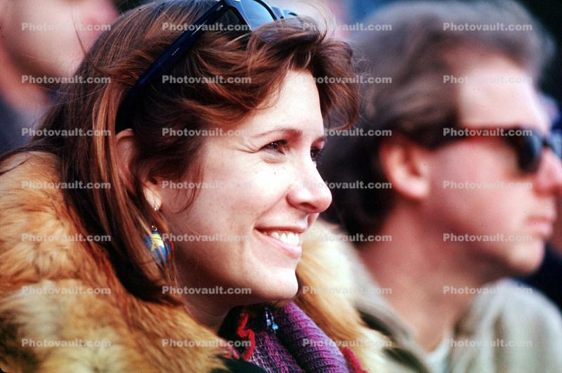 Carrie Fisher, Stanford Stadium, Super Bowl XIX, 20 January1985