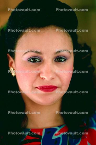 Woman, Hispanic, Face