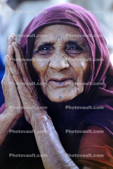 Woman in a Village near Ahmedabad, Female, Boral Village, Gujarat