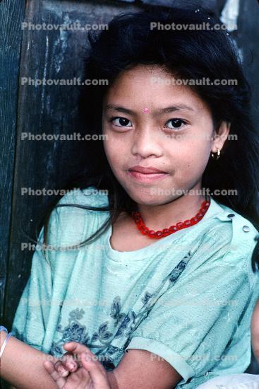 {rettu Girl, Nepal, Araniko Highway, Himalayas, Kodari