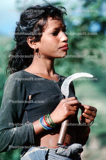 near Kathmandu Nepal, Girl, Face, Beauty, Nepal