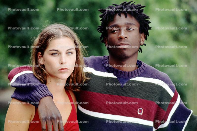 Interracial Couple, Fashion, Teens