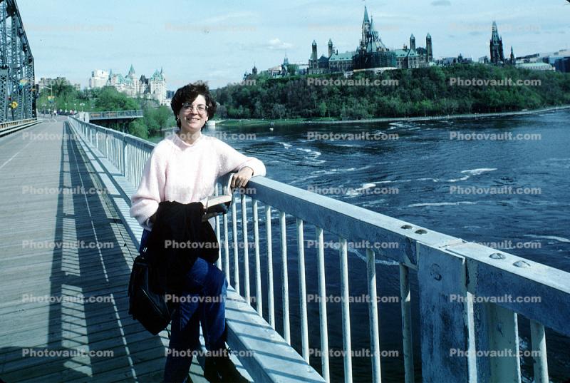 Ottawa River, bridge, Hull, Canada