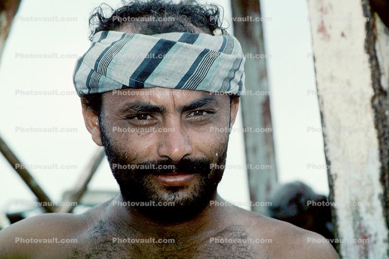 Fisherman in al Khukha, Yemen