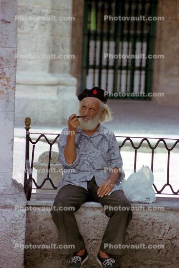 Old Man with Beard, sitting