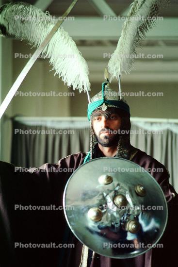 Persian Ashura Actor, Khomeinishahr, Iran
