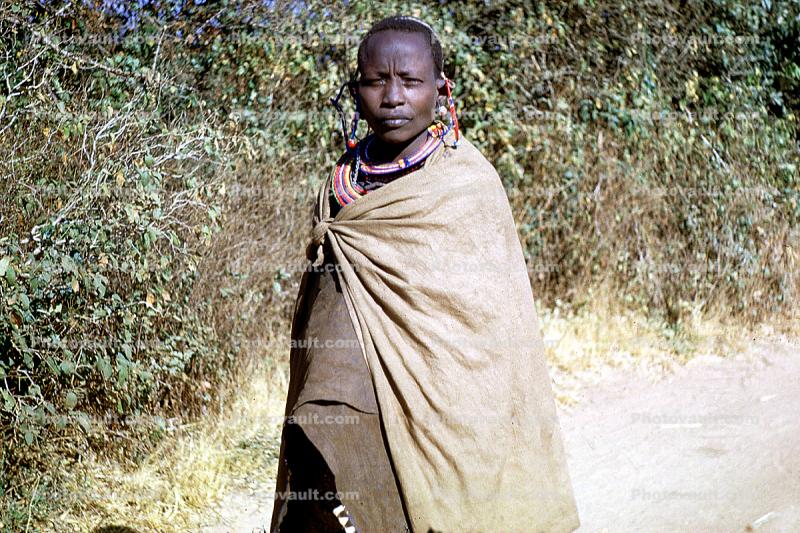 Woman in Kenya, 1951, 1950s