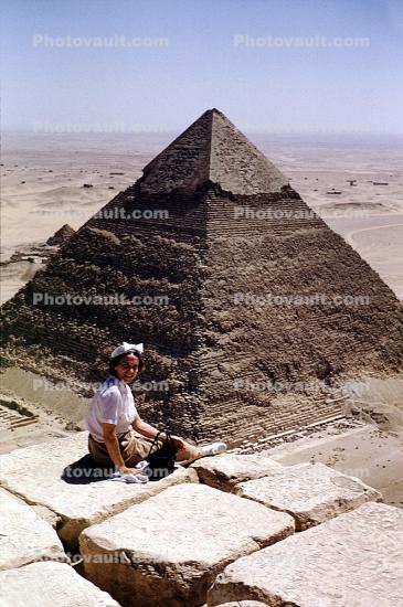The Great Pyramid of Cheops, Giza, 1950s