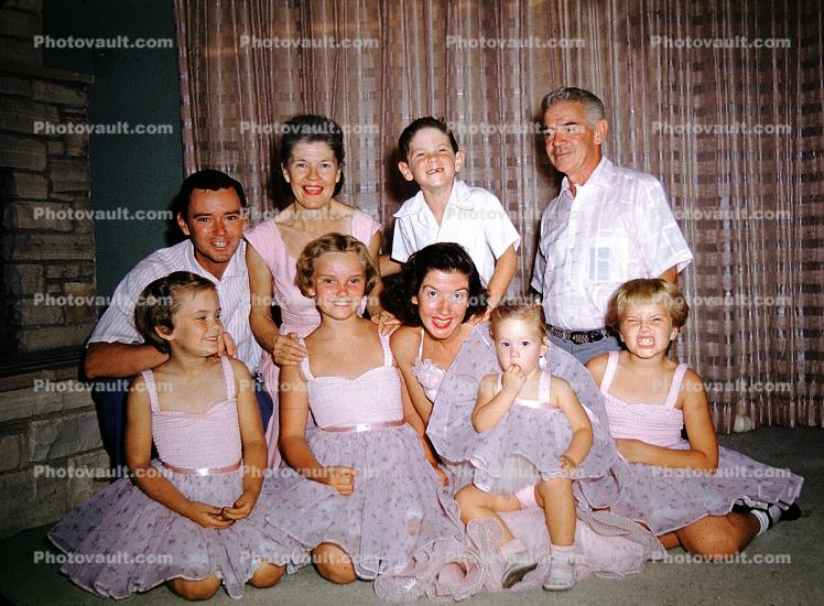 Family, Mother, Father, Dad, Mom, Child, Children, 1950s
