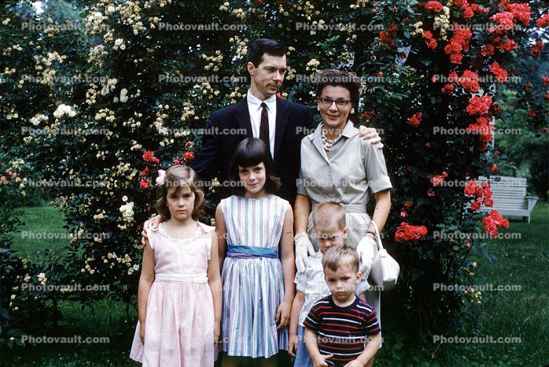 Family, Mother, Father, Dad, Mom, 1953, 1950s