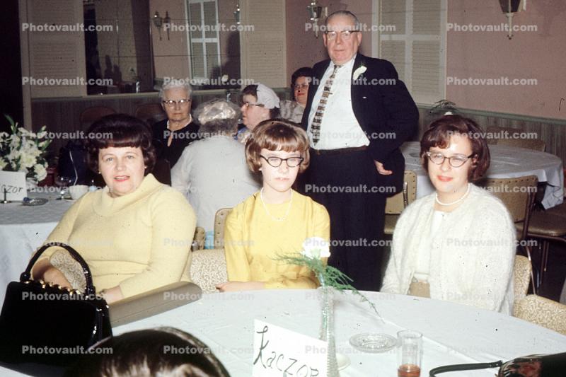 Lottie, Joan, Mary, girl, women, Cateye Glasses, February 1966, 1960s