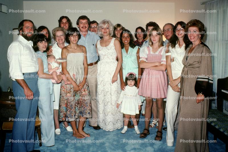 Group Portrait, Family, 1970s