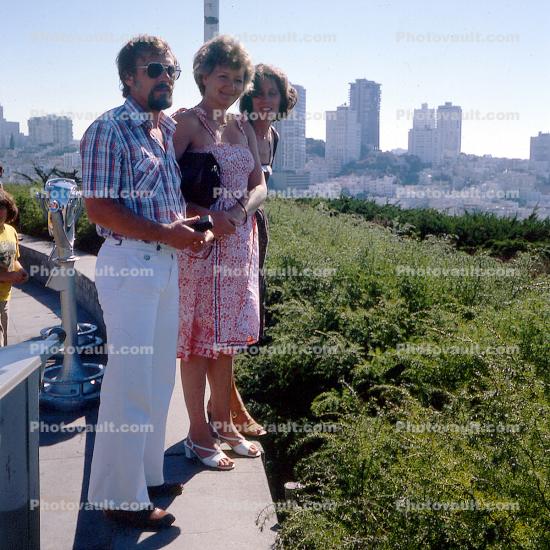 Coit Tower overlook, 1960s