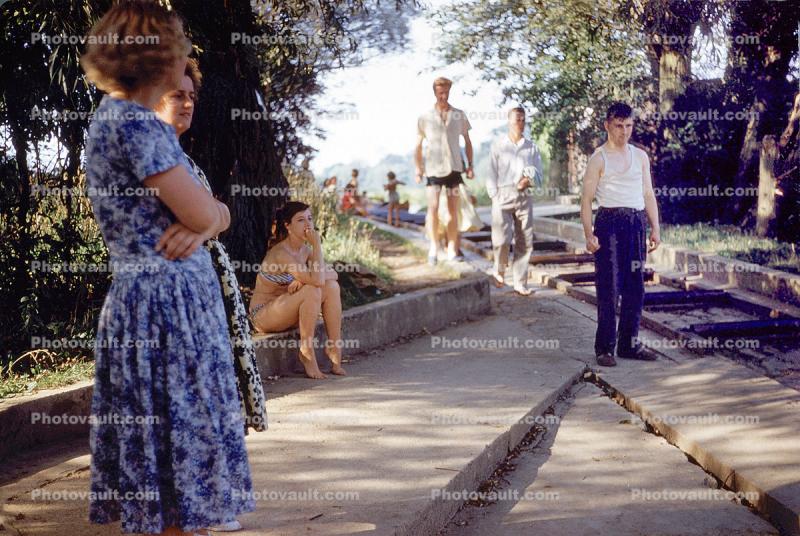 Paths with People, August 1959, 1950s