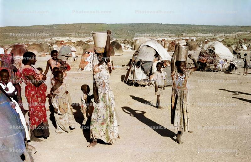 Refugee Tents, African Diaspora, shadow
