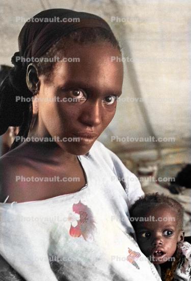 Mother and Starving Child, African Diaspora