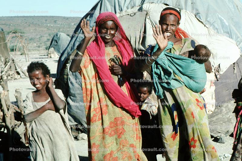 African Diaspora Refugee Camp, near the Ethiopia Somalia border