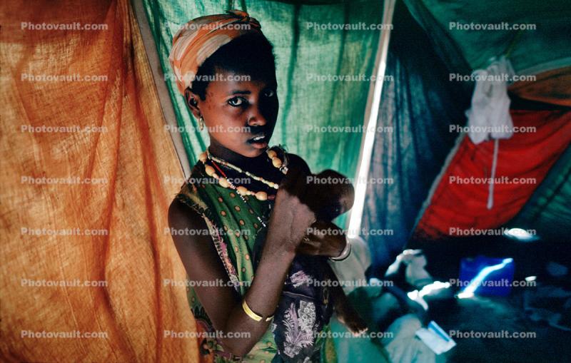 Tuberculosis Tent, Refugee Camp, near the Ethiopia Somalia border, African Diaspora, Somalia