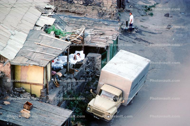 Shanty Town, homes, shacks, slums, Yerevan