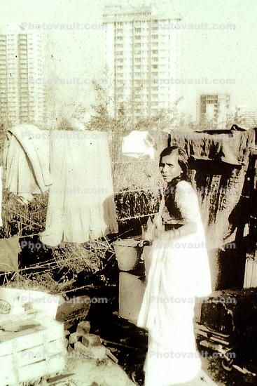 Woman Washing Clothes, Buildings, Khroorow Baug