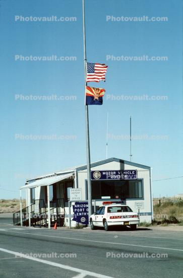 Border Patrol Office, Police Car