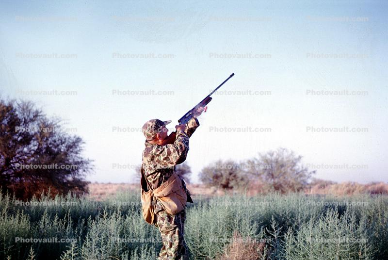 Duck, Hunter, Shooting, Rifle, Shotgun