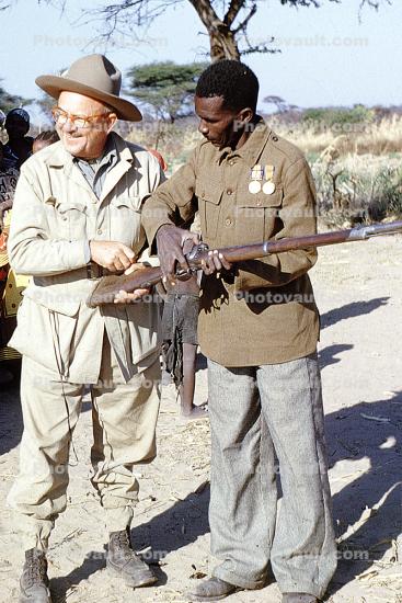 Poachers, Hunters, Killers, Rifle, Africa, African, 1951, 1950s