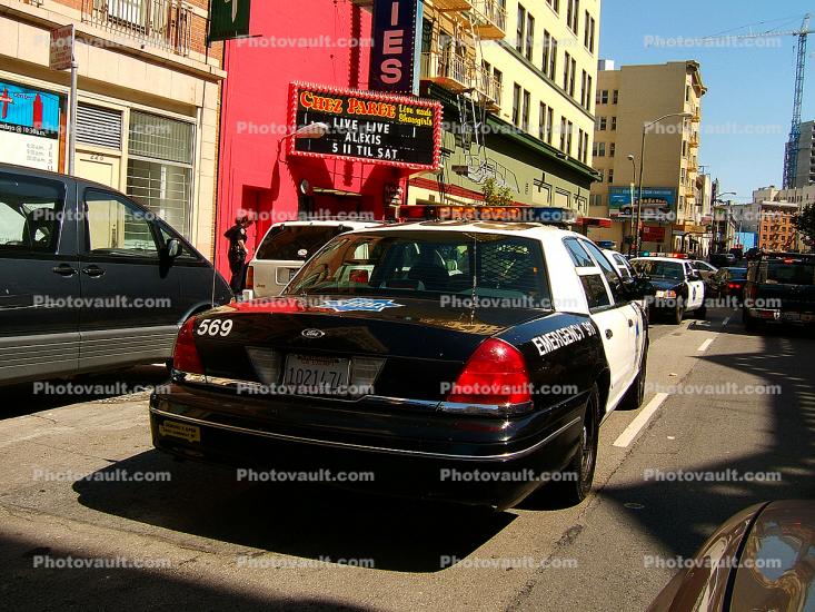Ford Interceptor, SFPD, Cruiser, Car 569