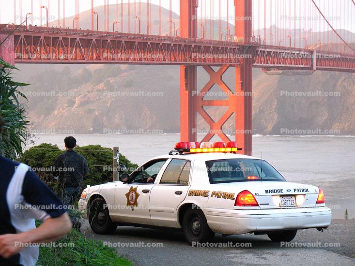 Ford squad car, Bridge Patrol