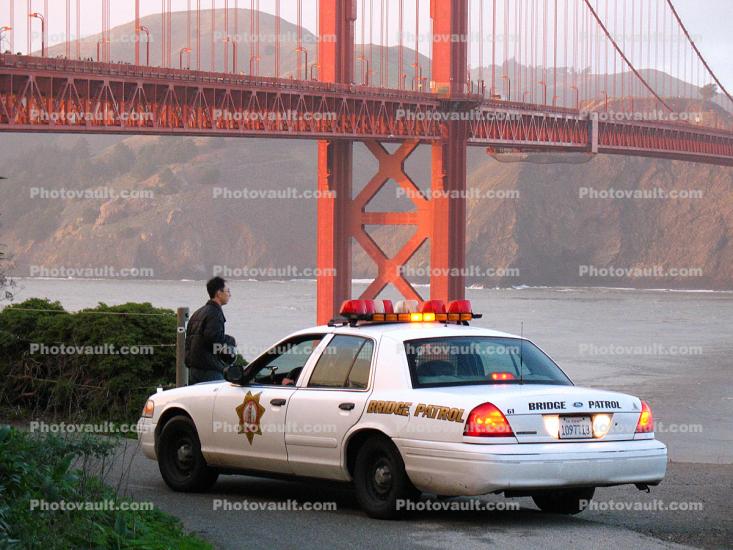Ford squad car, Bridge Patrol