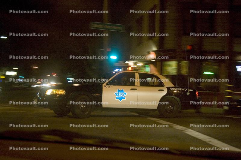 Nighttime, SFPD