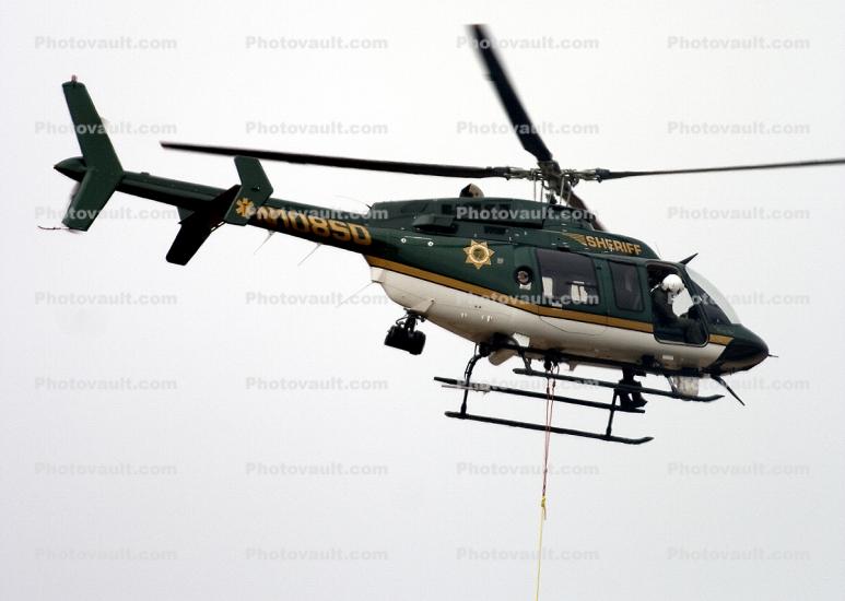 Henry One, SWAT team, Sonoma County, Sonoma County Sheriff, Helicopter, Bell 407, N108SD, Henry1