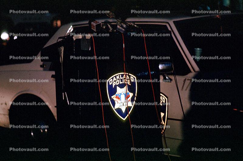 squad car, Oakland Police