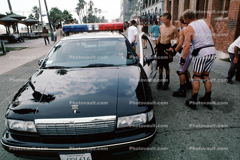 Venice Squad Car, Chevy Caprice, Chevrolet