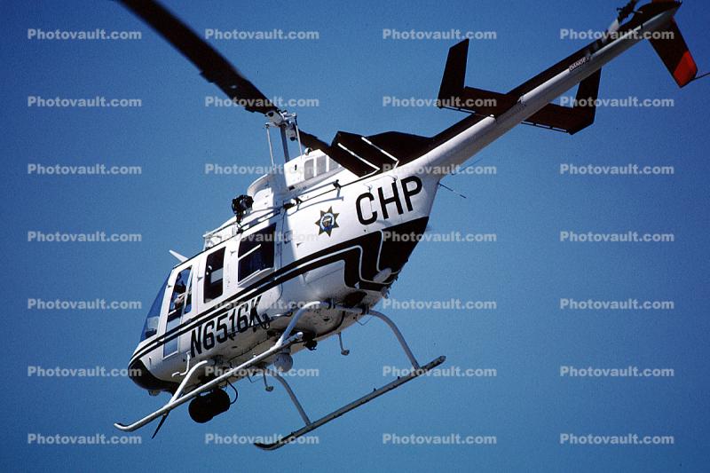 N6516K, CHP, California Highway Patrol, FLIR, Bell 206L-3, Long Ranger