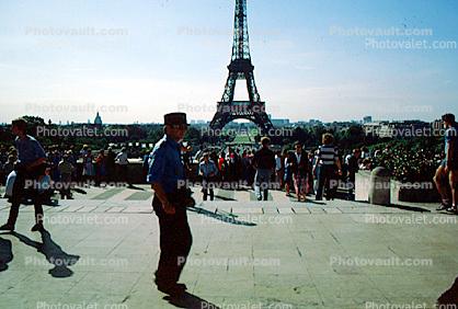 Eiffel Tower, French Police