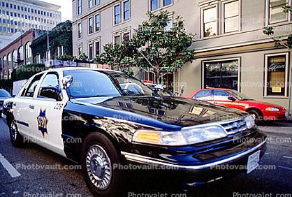 squad car SFPD, Ford Interceptor