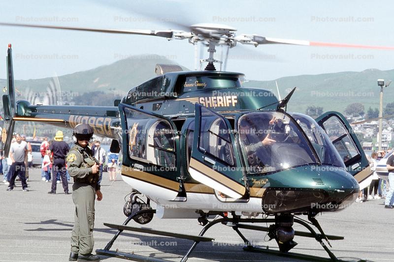 Sonoma County Sheriff, Helicopter, Bell 407, N108SD