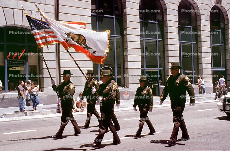 Color Guard, State Troopers
