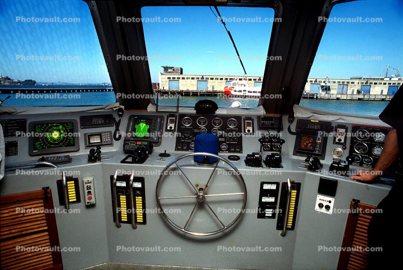 SFPD, Harbor Patrol, Cockpit