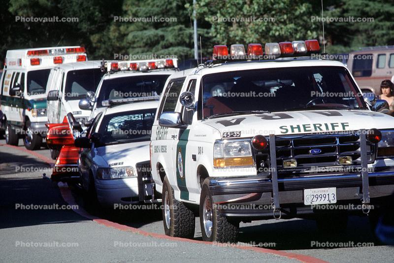 Sheriff, Ford Squad Car, SUV