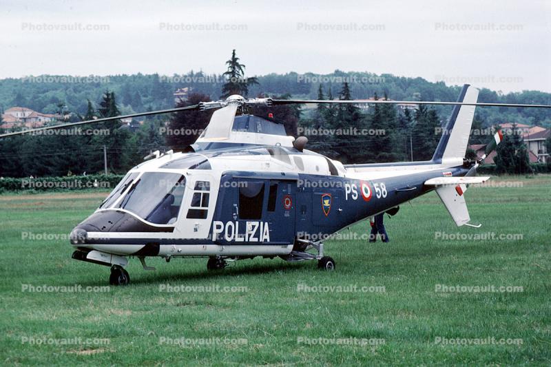 PS-58, Polizia di Stato, Agusta A-109A Mk2