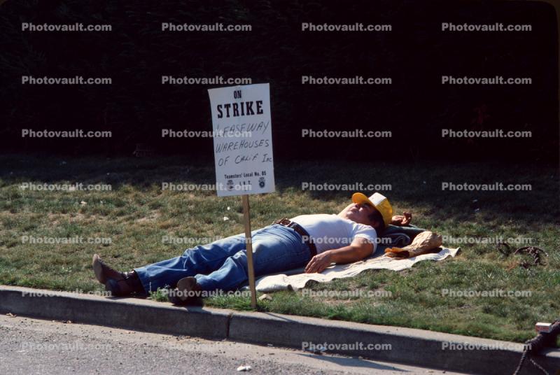 On Strike, Burlingame, 18 October 1983