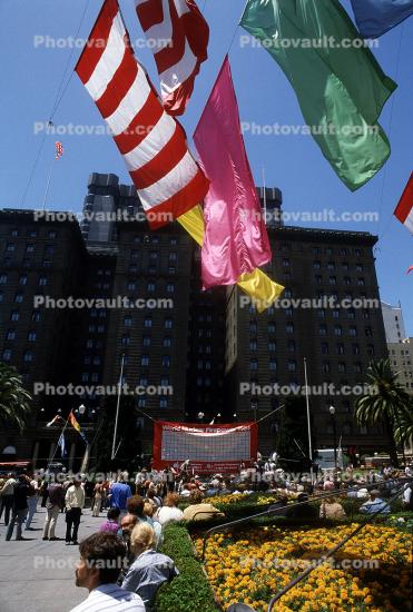 Anti Nuclear Weapons Rally, Union Square, 8 July 1984