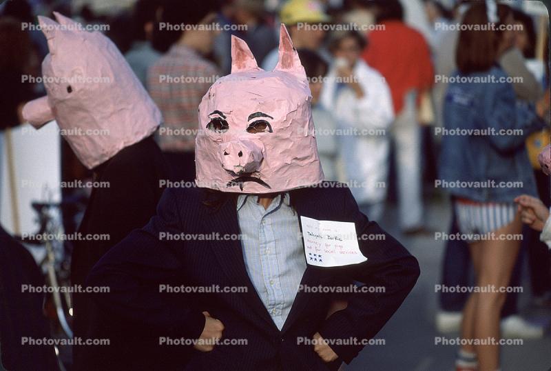 Pig Face, Democratic  National Convention, Mosonce Convention Center, 16 July 1984