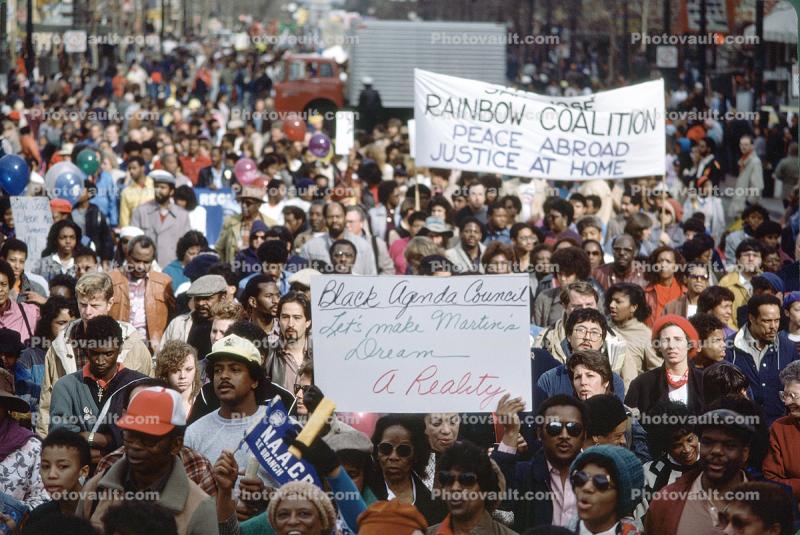 Martin Luther King Jr. Day Parade, MLK, 20 June 1986, 1980s