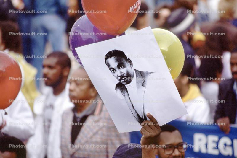 Martin Luther King Jr. Day Parade, MLK, June 20 1986, 1980s