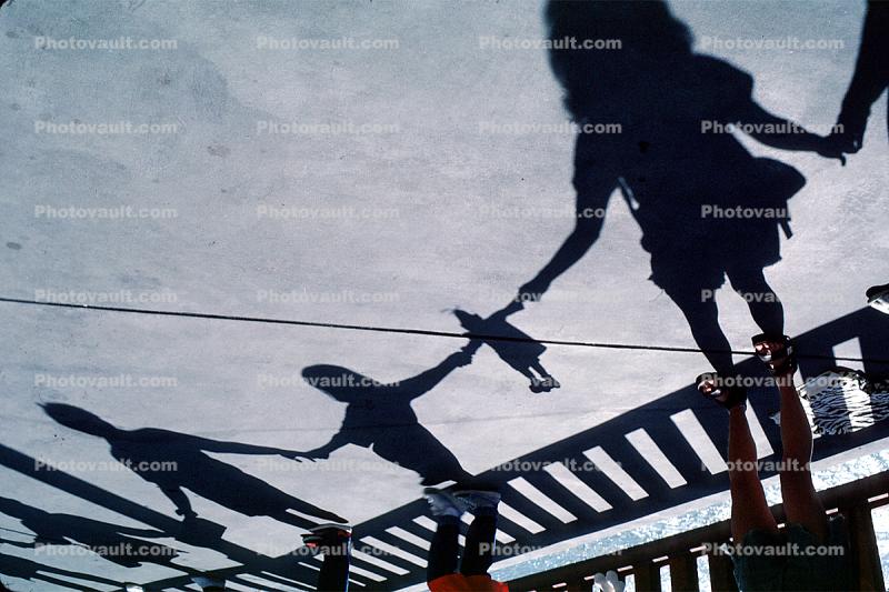 Hands Across America, Golden Gate Bridge, Shadow, May 24 1986, 1980s