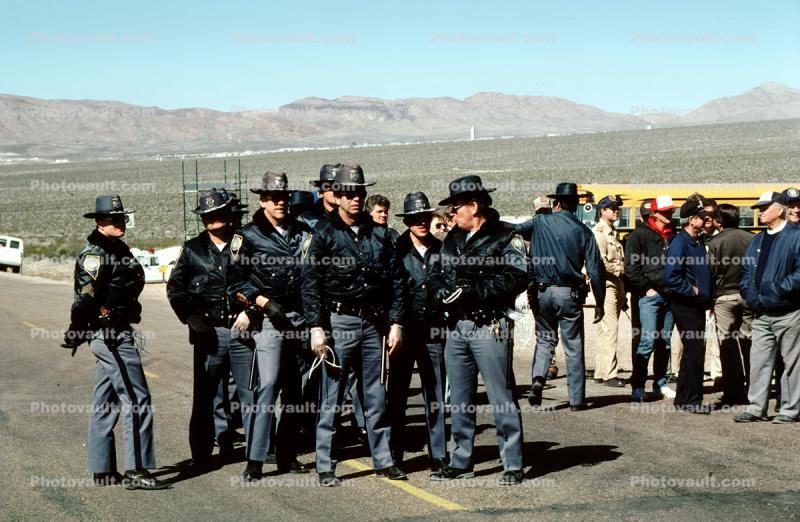 Nevada Test Site, troopers