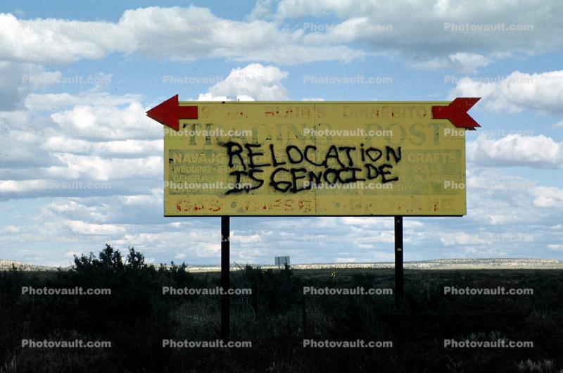 Relocation is Genocide